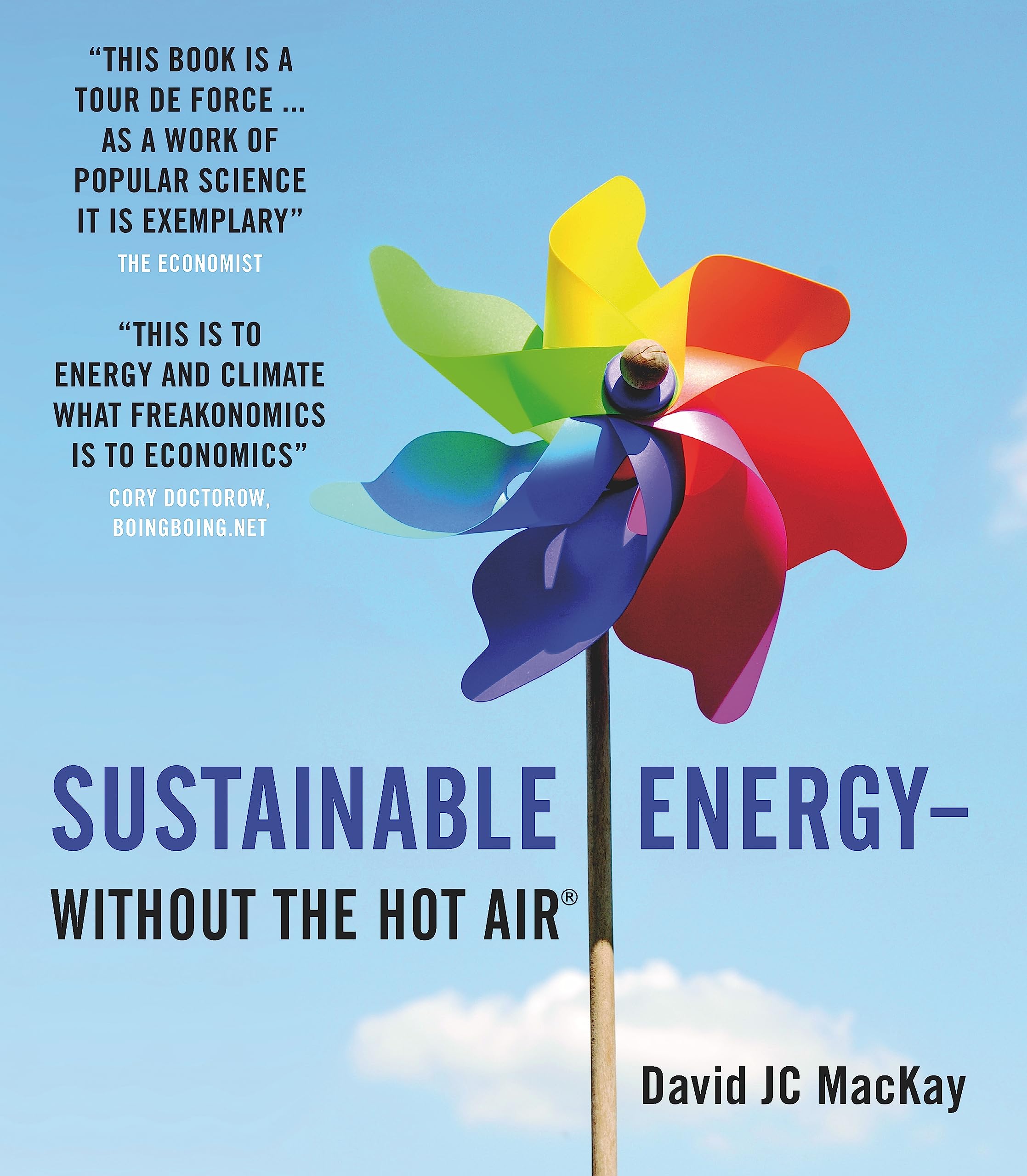 Sustainable Energy without the hot air cover